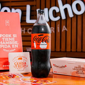 Coca Cola Zero 1.5 Litros - Don Lucho - Lechonería