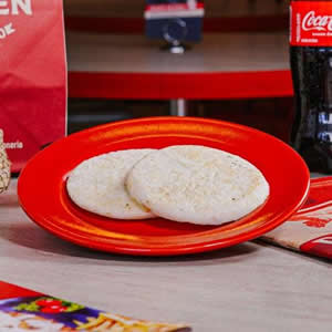 Arepa Blanca x2 - Don Lucho - Lechonería